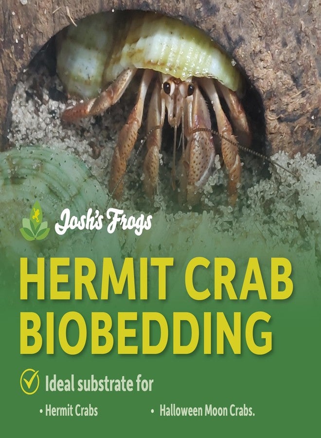 Josh's Frogs Hermit Crab BioBedding Bioactive Substrate (4 Quart (Sand Included)) - Image 2